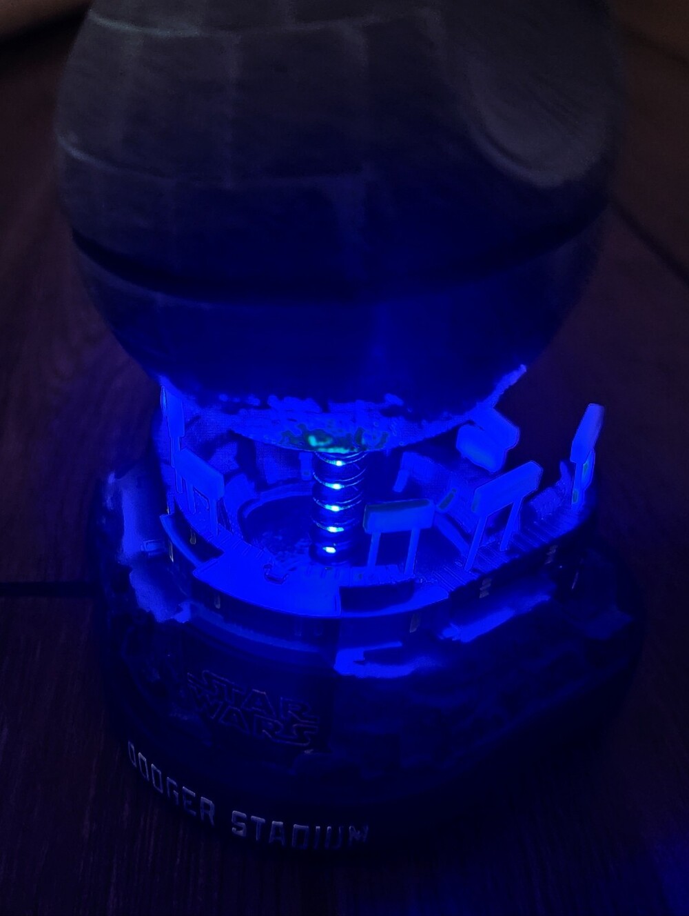 Dodgers💙 Star Wars Holographic Trooper Stadium Light-Up Display - Blue